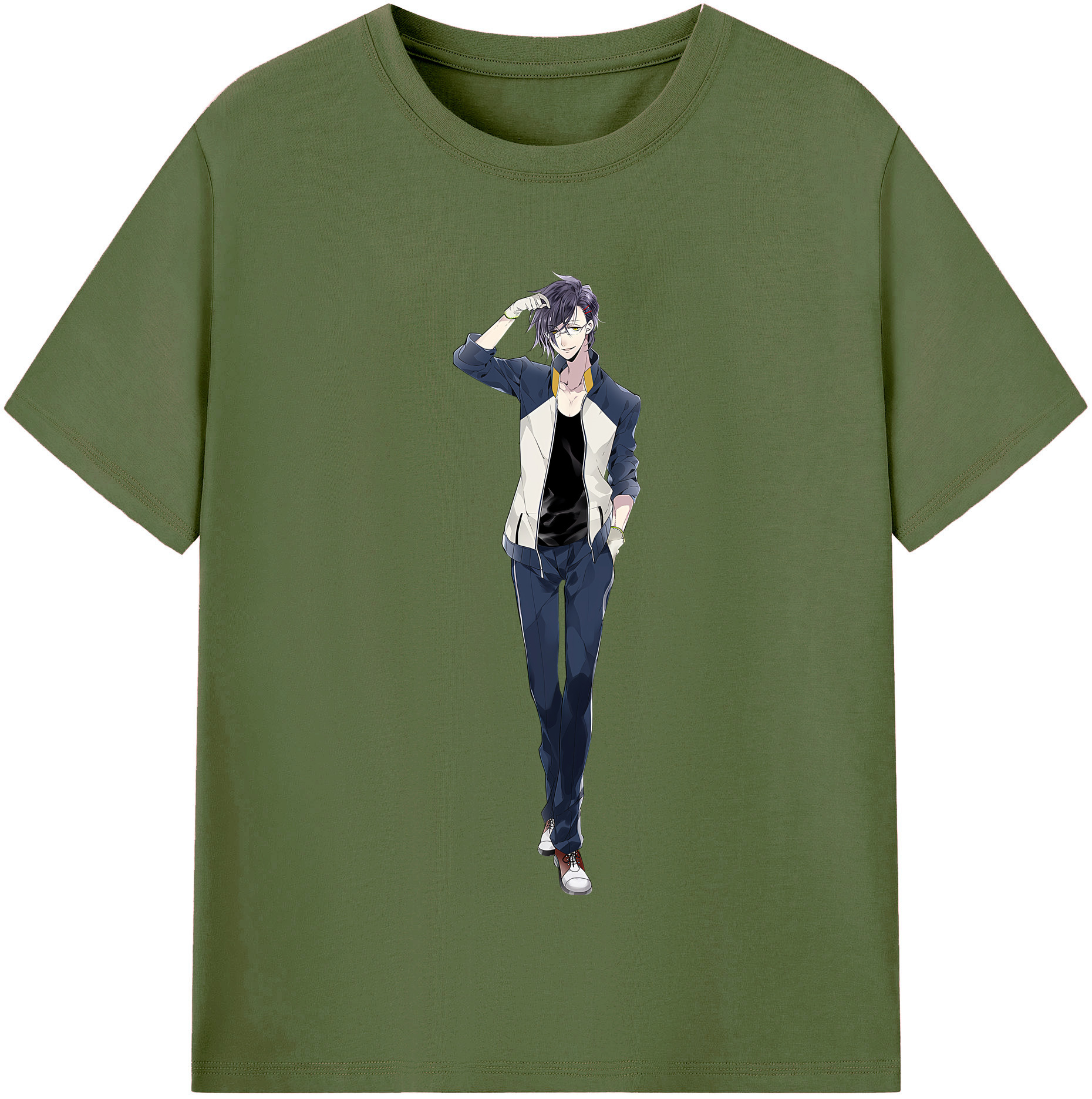 （画像用） 刀剣乱舞 Touken Ranbu 綿100％半袖Tシャツ（フロントプリント）